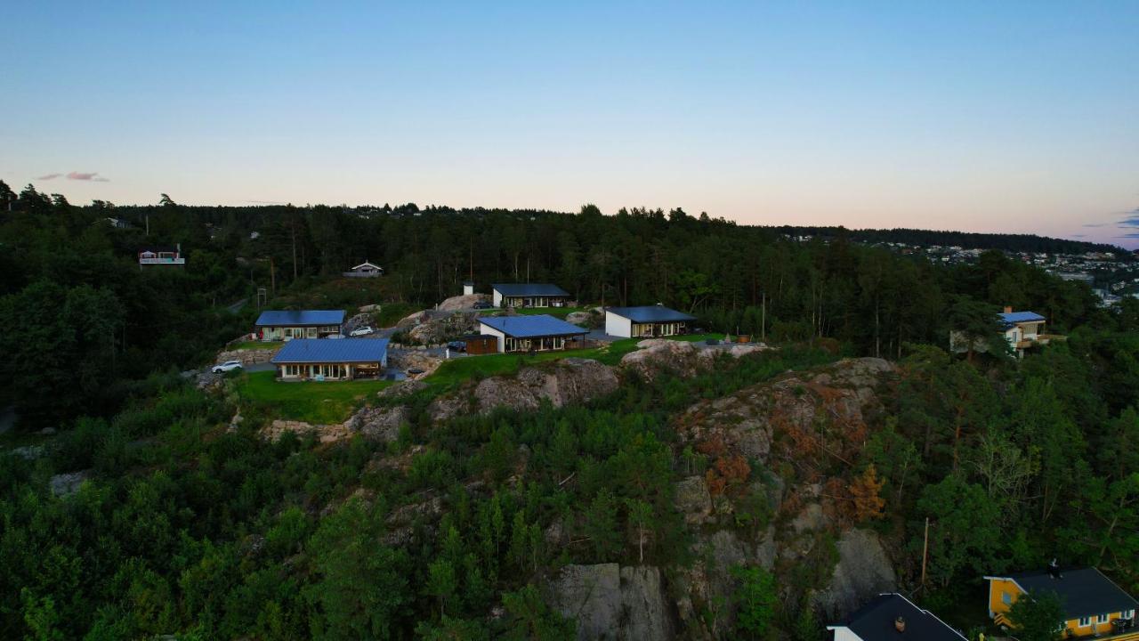 Funky Cabin With A Panoramic View Of The Oslofjord Nordre Frogn Eksteriør bilde